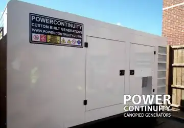 Canopied generator by power continuity