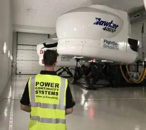 Power continuity aerospace peak demand