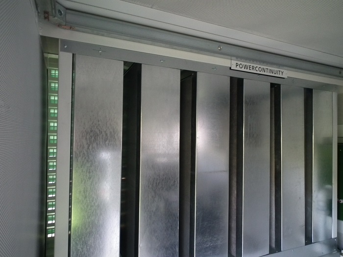 Power continuity bund alarm