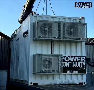 Power continuity containerised ups solution