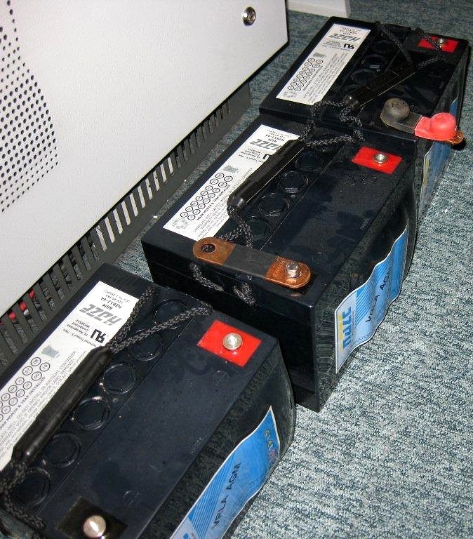 Power continuity corroded batteries