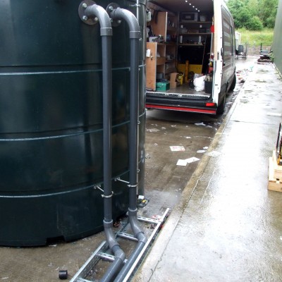 Power continuity diesel fuel tank for data centre