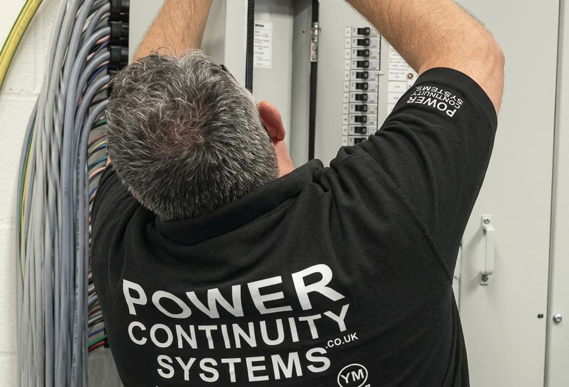 Power continuity engineer on emergency call out