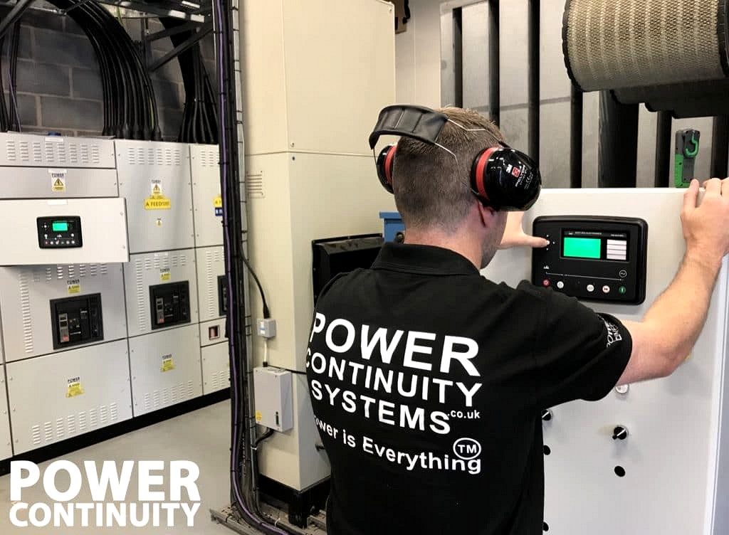 Power continuity engineer operating dse controller to avoid temperature issues