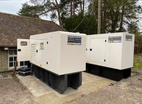 Power continuity g99 type b 200kva canopied generator
