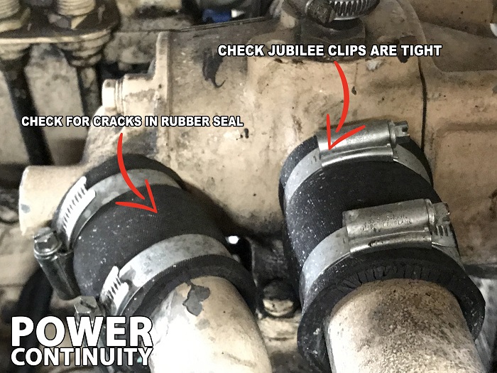 Power continuity generator connections