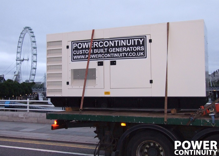 Power continuity generator hire transportation