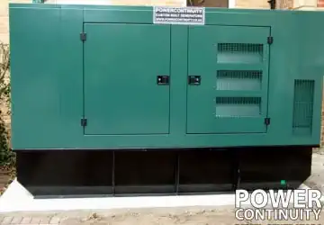 Power continuity generator in green container