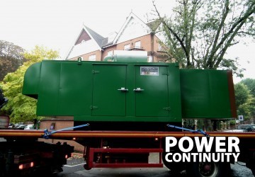 Power continuity green containerised green generator