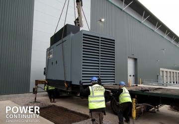 Power continuity grey 450kva generator