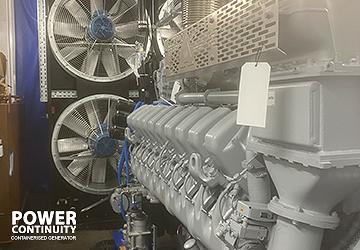 Power continuity large 1100kva generator