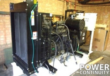 Power continuity open set black diesel generator engine