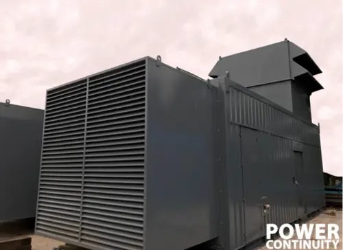 Power continuity silent diesel generator