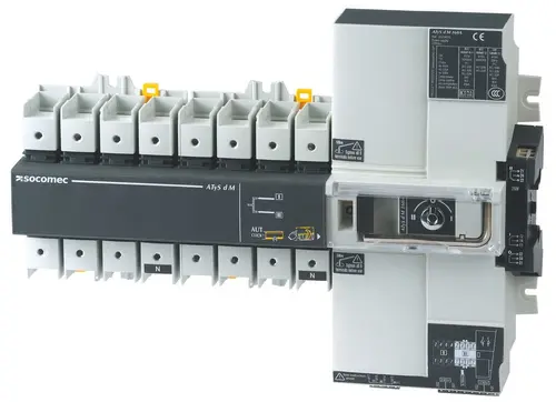 Power continuity socomec atys motorised switch