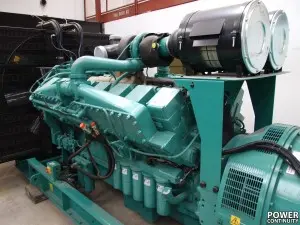 Power continuity standby diesel generators