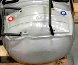 Power continuity swollen battery vrla