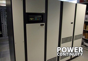 Power continuity ups and bypass switch