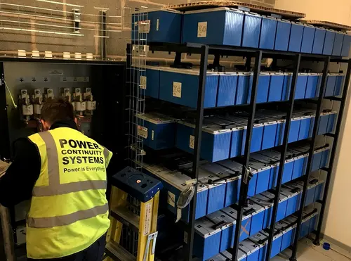 Power continuity ups component batteries