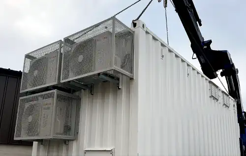 Power continuity ups rental crane