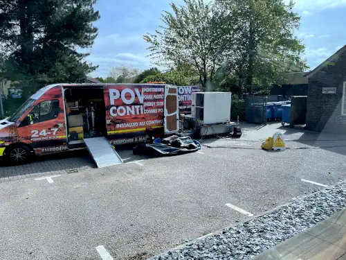 Power continuity van and load banking