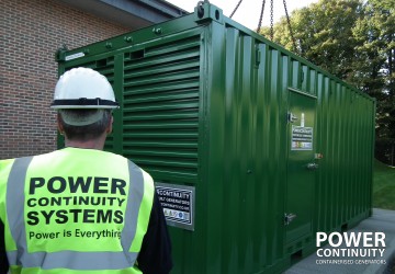 Wer continuity green containerised generator set
